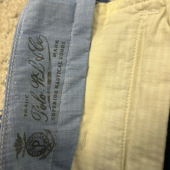 Polo Ralph Lauren 32/32 EUC!!! Striped Blue and White sear suckers, deck pants - Picture 11 of 14